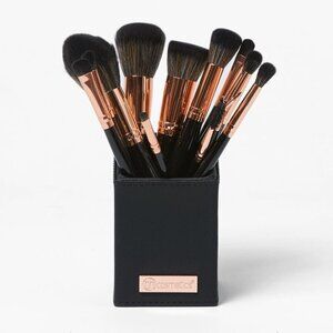 NWT BH STUDIO PRO makeup brush set, BH Signature Rose Gold 13 Piece Brush Set